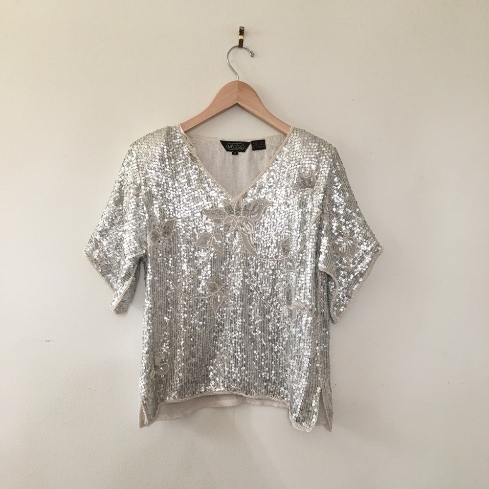 Vintage Sequence Top - image 1